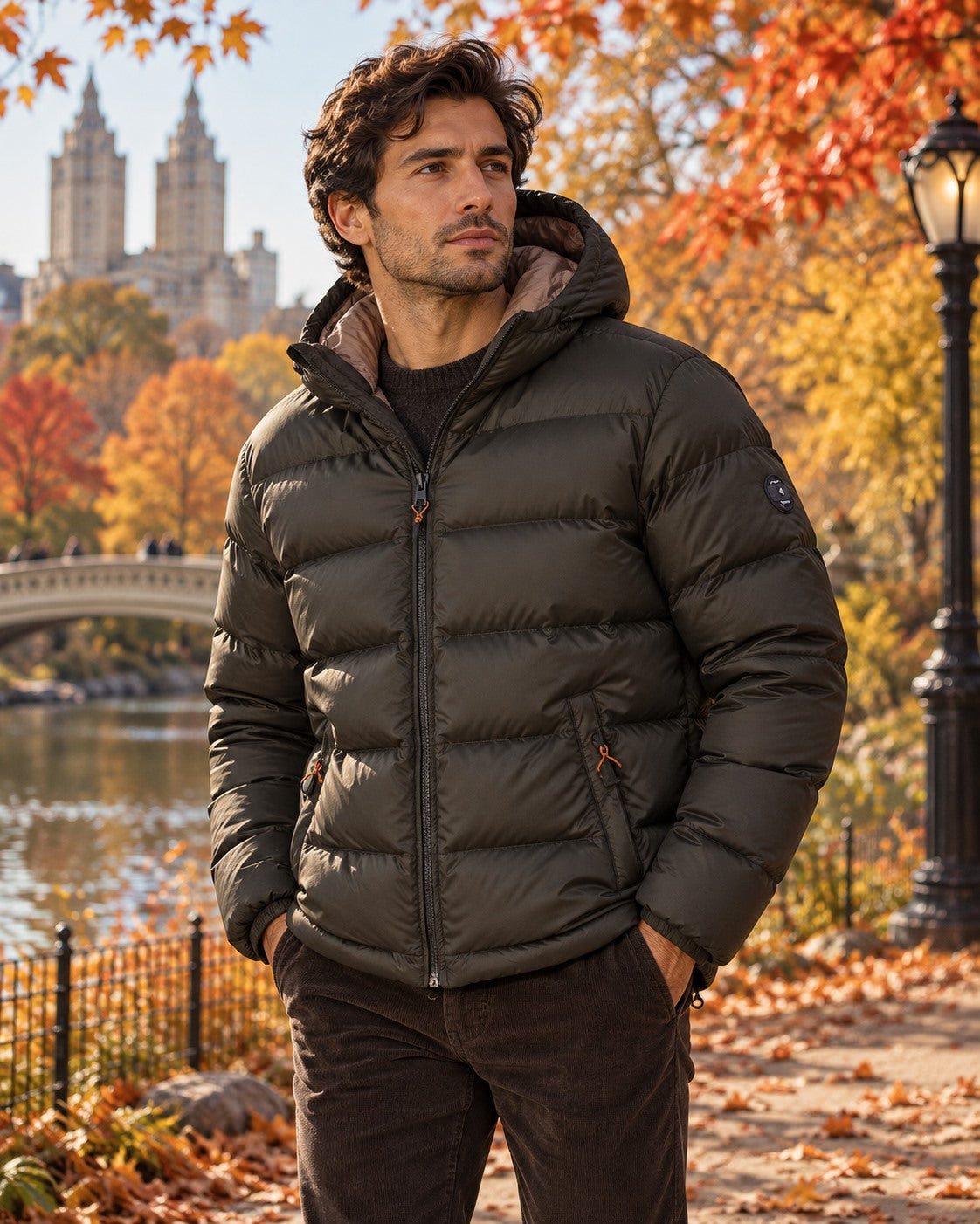 MANTEAU ULTRA LEGER POINT ZERO (KHAKI - 262997) MODÈLE: 7768263