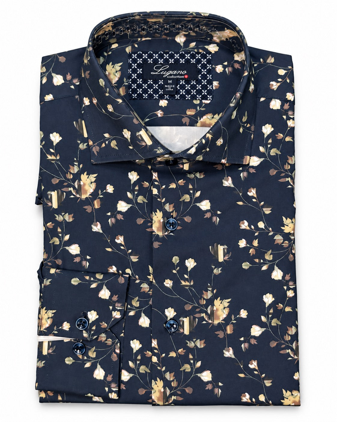CHEMISE MANCHES LONGUES LUGANO (18-BLEU - 263023) MODÈLE: LG2639273