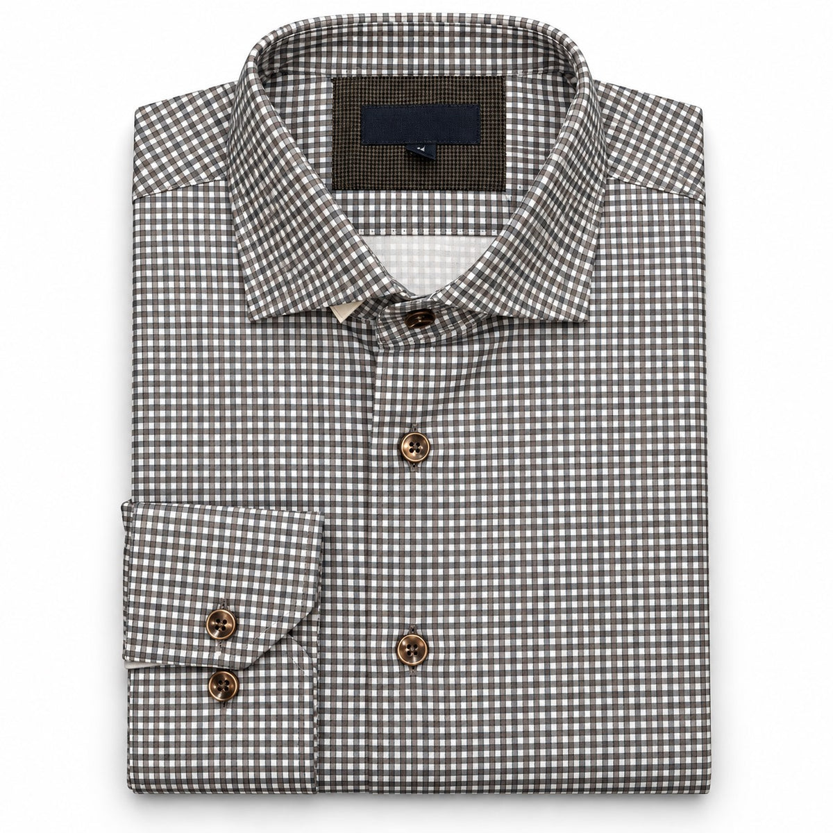 CHEMISE MANCHES LONGUES LUGANO (70-BRUN - 263024) MODÈLE: LG2639260