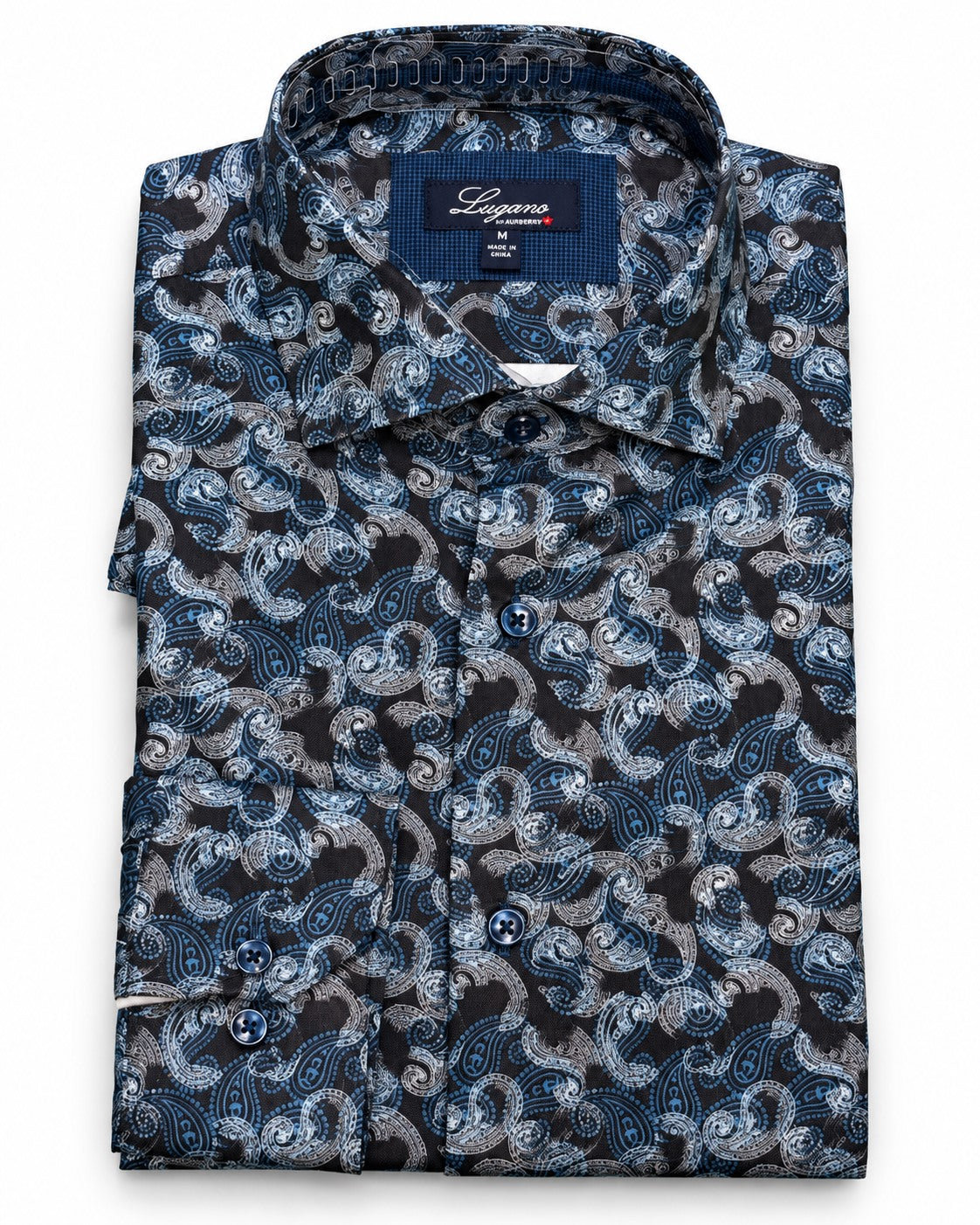 CHEMISE MANCHES LONGUES LUGANO (18-BLEU - 263025) MODÈLE: LG2639268