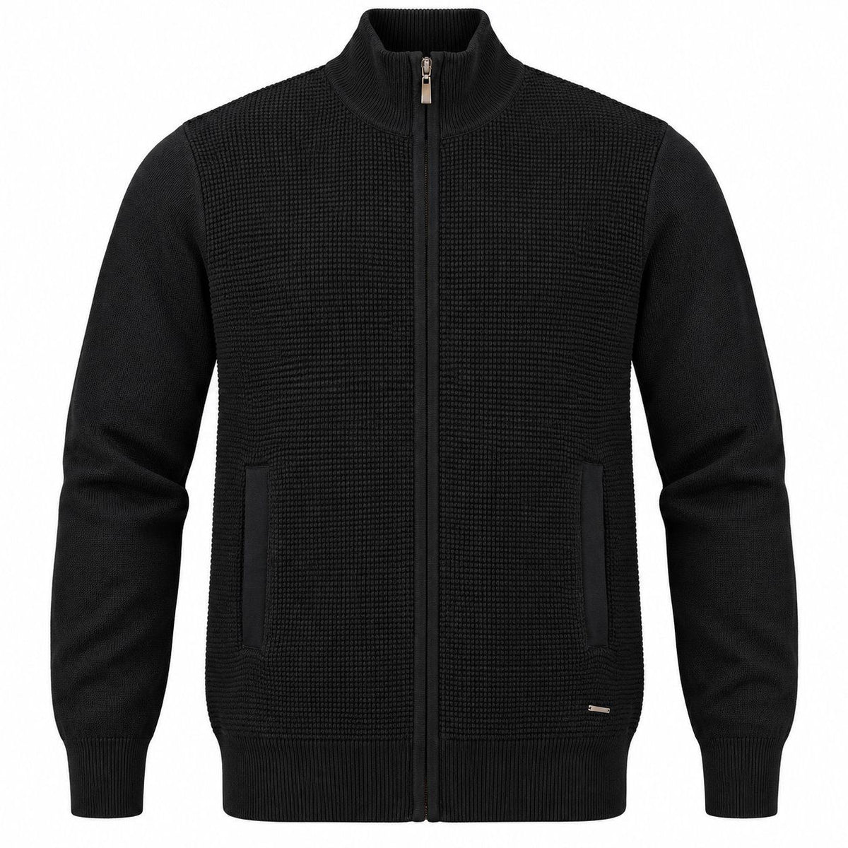 Cardigan à fermeture éclair LIEF HORSENS (CHARCOAL - 263046) MODÈLE: F26LHB6105