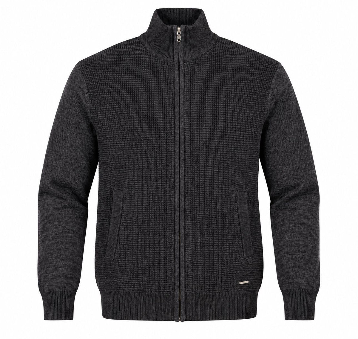 Cardigan à fermeture éclair LIEF HORSENS (NOIR - 263046) MODÈLE: F26LHB6105