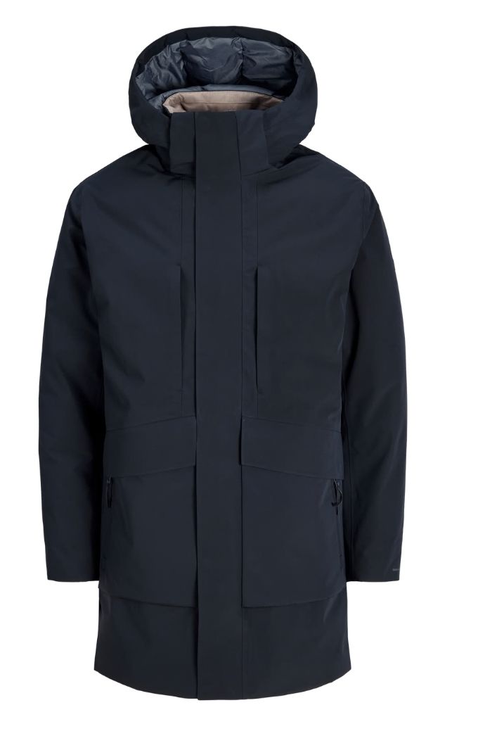 MANTEAU PARKA JACK & JONES (MARINE - 263060) MODÈLE: 12301655